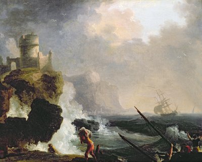 The Storm by Charles Francois Lacroix de Marseille